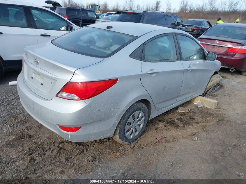 VIN KMHCT4AE6HU249201 2017 Hyundai Accent, SE no.4