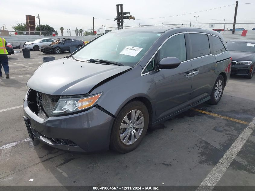 VIN 5FNRL5H65GB169074 2016 HONDA ODYSSEY no.2