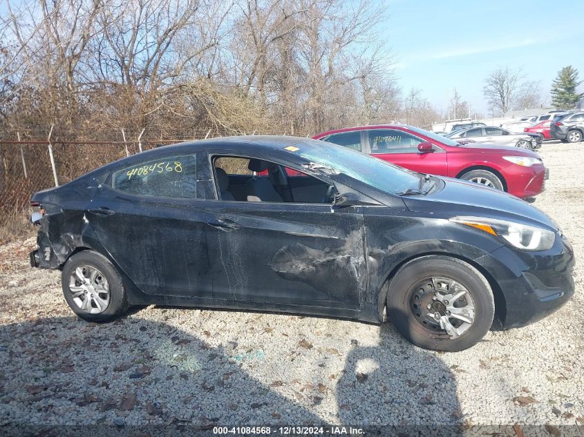 VIN 5NPDH4AE3GH763350 2016 HYUNDAI ELANTRA no.14