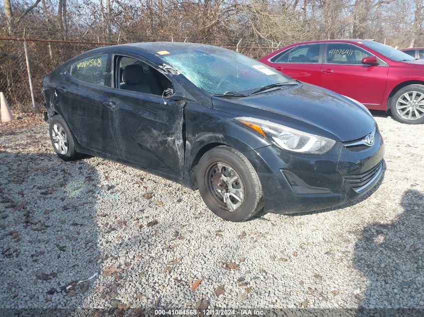 VIN 5NPDH4AE3GH763350 2016 HYUNDAI ELANTRA no.1