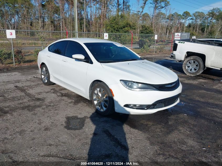 VIN 1C3CCCBB9FN566341 2015 CHRYSLER 200 no.1