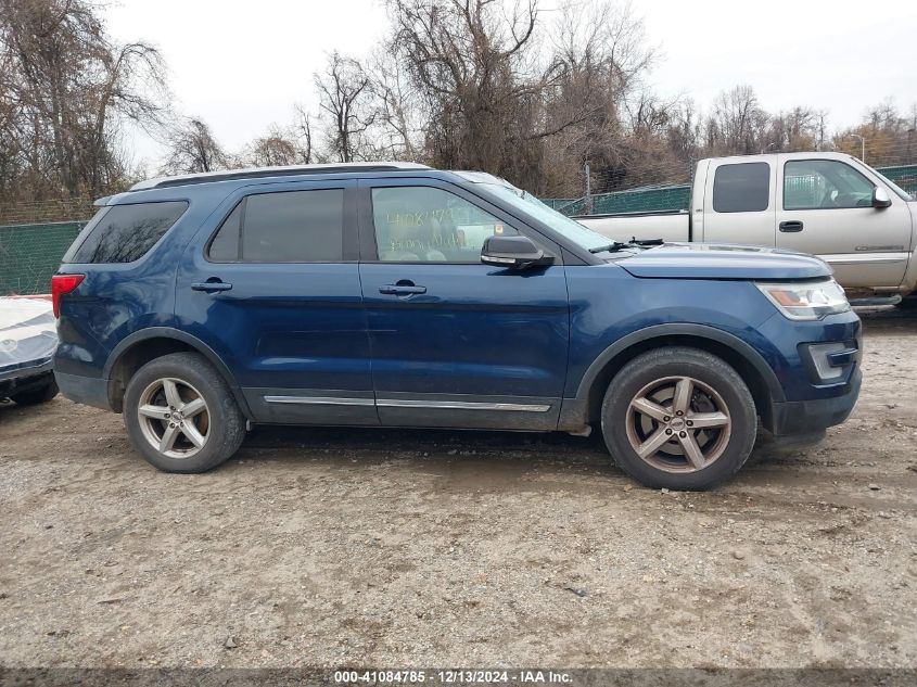 2017 Ford Explorer Xlt VIN: 1FM5K8D80HGB66290 Lot: 41084785