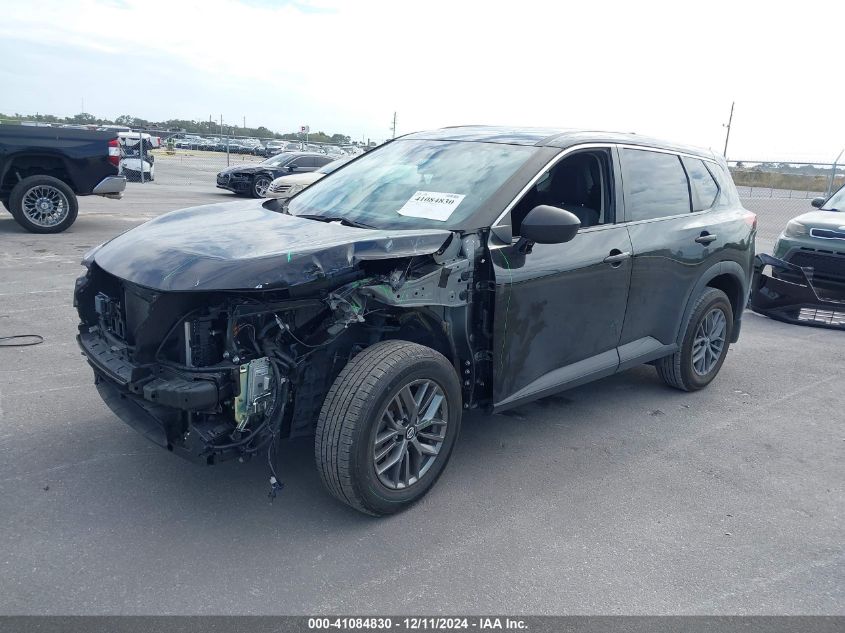 VIN JN8AT3AA4MW005794 2021 Nissan Rogue, S Fwd no.2