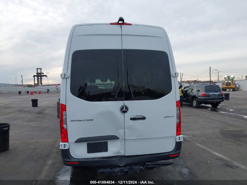 2023 Mercedes-Benz Sprinter 2500 High Roof 4-Cyl Diesel Ho VIN: W1W4NCHY4PT142847 Lot: 41084834