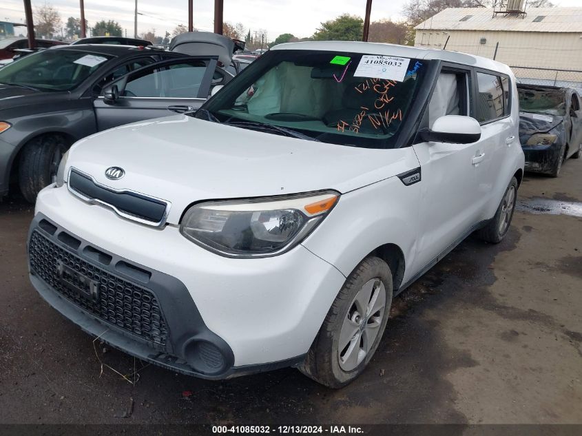 VIN KNDJN2A25G7318201 2016 KIA Soul no.2