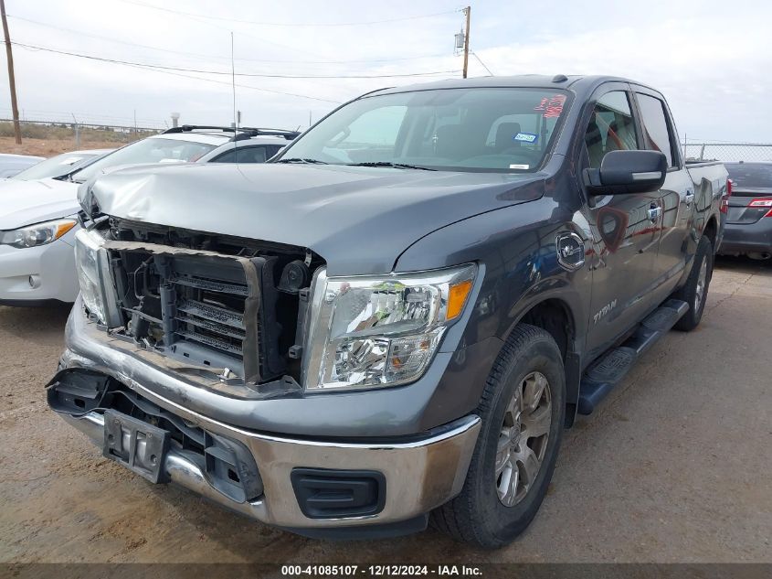 2017 Nissan Titan Sv VIN: 1N6AA1EK9HN515401 Lot: 41085107