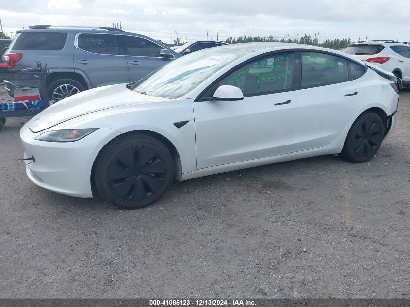 VIN 5YJ3E1EA8RF743915 2024 Tesla Model 3, Long Rang... no.2