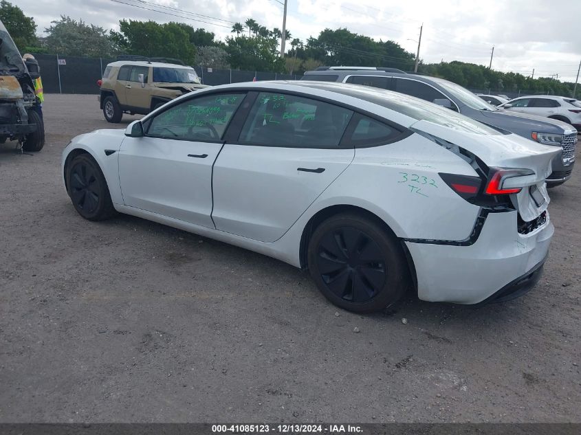 VIN 5YJ3E1EA8RF743915 2024 Tesla Model 3, Long Rang... no.3