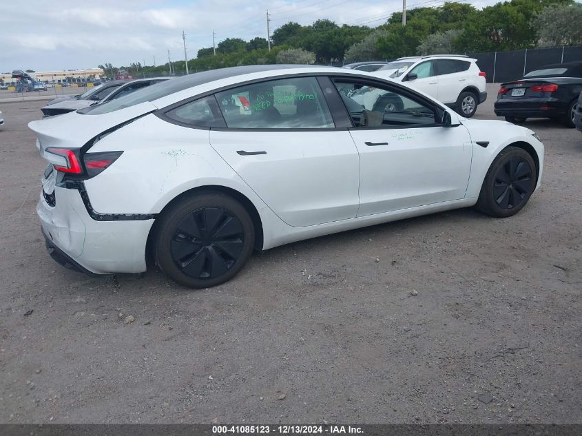 VIN 5YJ3E1EA8RF743915 2024 Tesla Model 3, Long Rang... no.4