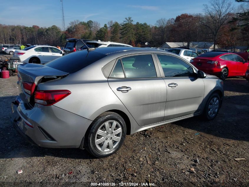 2021 Kia Rio S VIN: 3KPA24AD5ME392512 Lot: 41085126