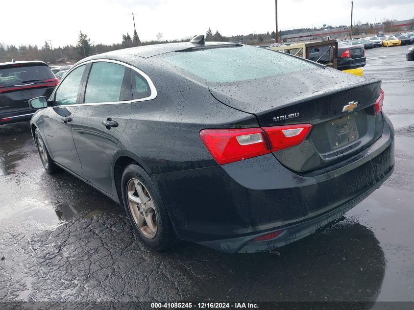 VIN 1G1ZB5STXGF179007 2016 CHEVROLET MALIBU no.3