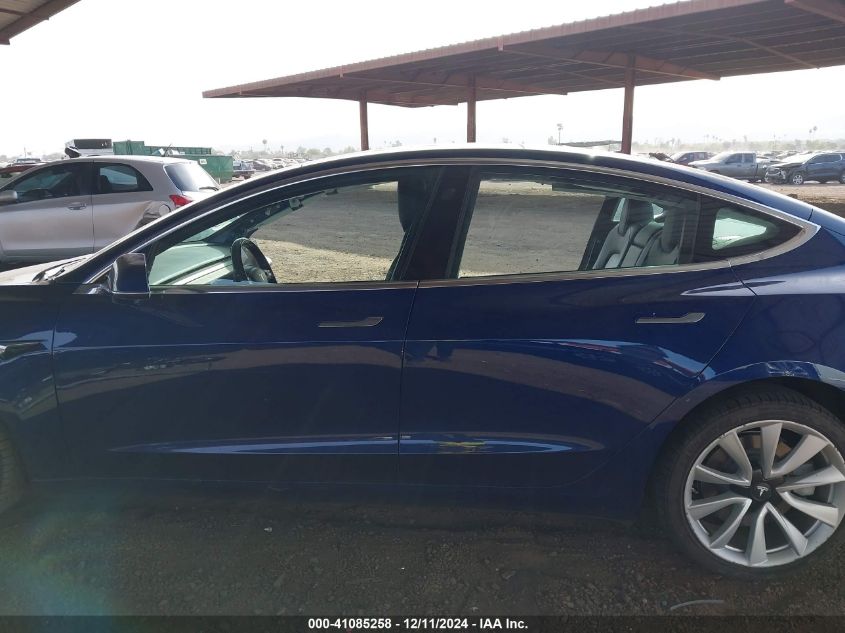 2018 Tesla Model 3 Long Range/Mid Range VIN: 5YJ3E1EA2JF075999 Lot: 41085258