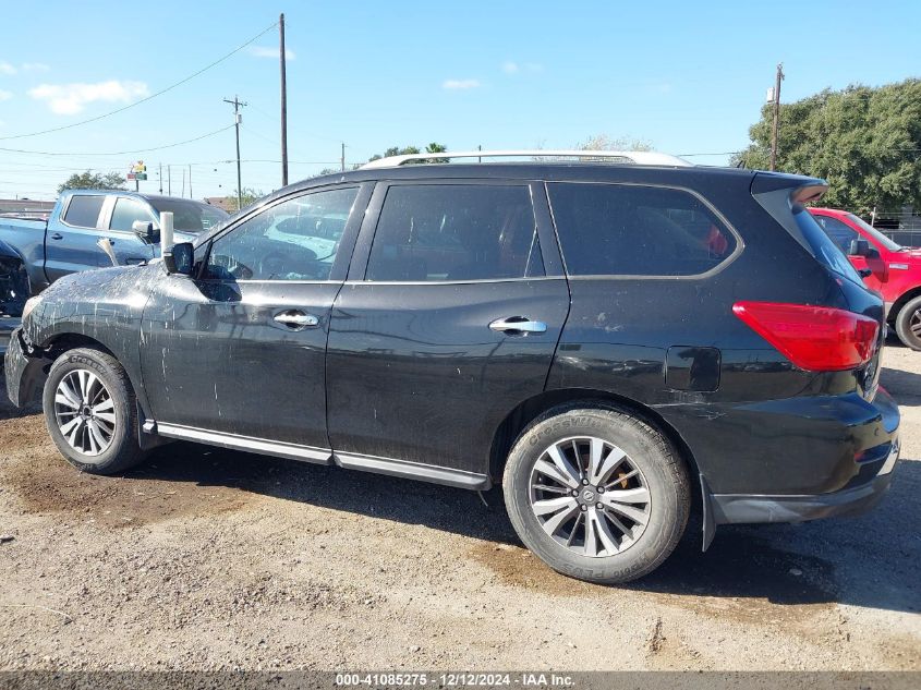 2017 Nissan Pathfinder Sv VIN: 5N1DR2MN8HC904192 Lot: 41085275