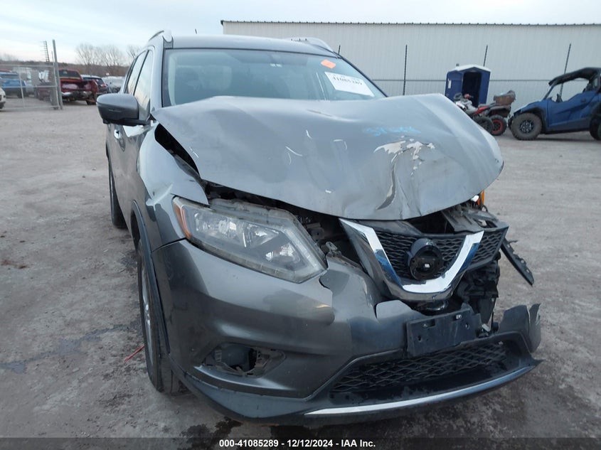 2016 NISSAN ROGUE S/SL/SV - KNMAT2MV9GP593209