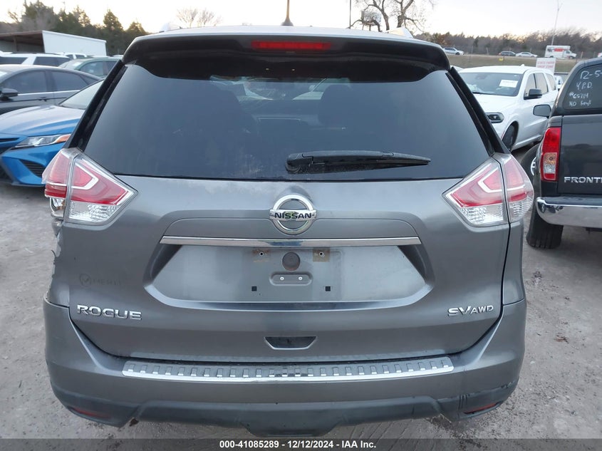 2016 NISSAN ROGUE S/SL/SV - KNMAT2MV9GP593209