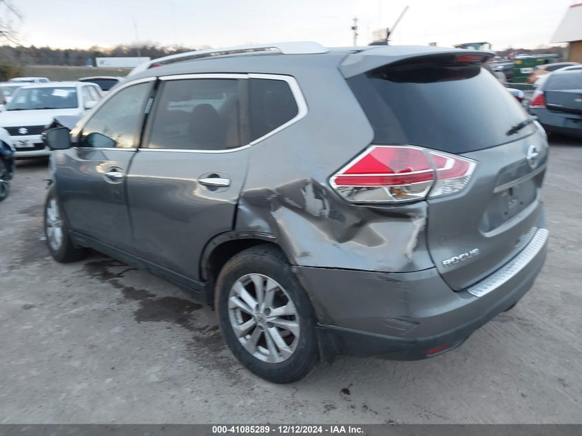 2016 NISSAN ROGUE S/SL/SV - KNMAT2MV9GP593209