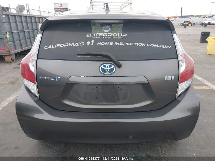 2015 Toyota Prius C One VIN: JTDKDTB32F1581638 Lot: 41085377