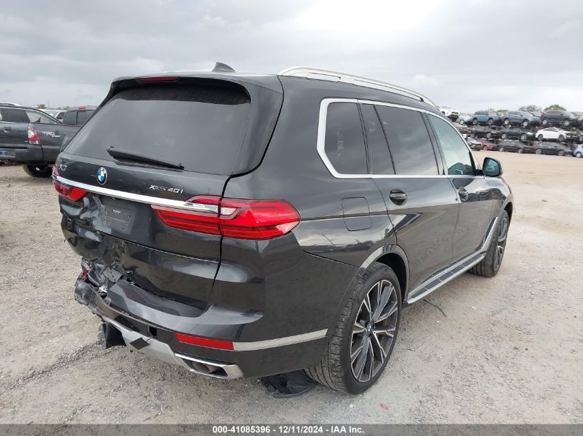 VIN 5UXCW2C0XL9D51051 2020 BMW X7, Xdrive40I no.4