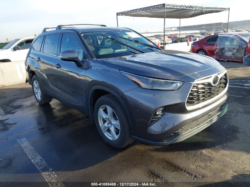5TDBZRBH9MS535563 TOYOTA HIGHLANDER LE 2021