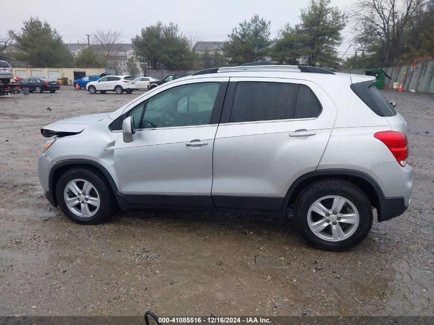 2018 Chevrolet Trax Lt VIN: KL7CJLSB6JB656782 Lot: 41085516