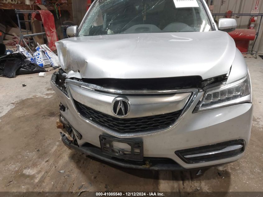 VIN 5FRYD4H22EB049776 2014 Acura MDX no.6