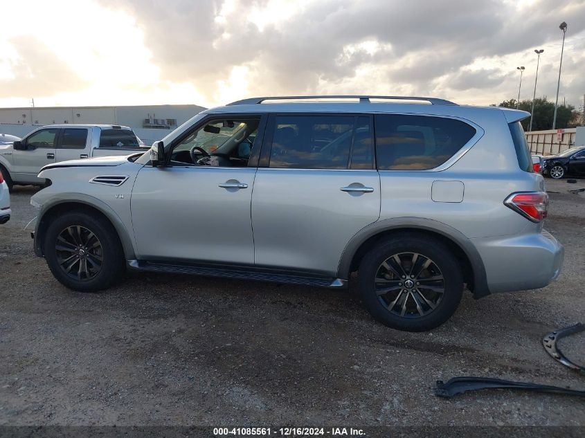 2018 Nissan Armada Platinum VIN: JN8AY2NF3J9331677 Lot: 41085561