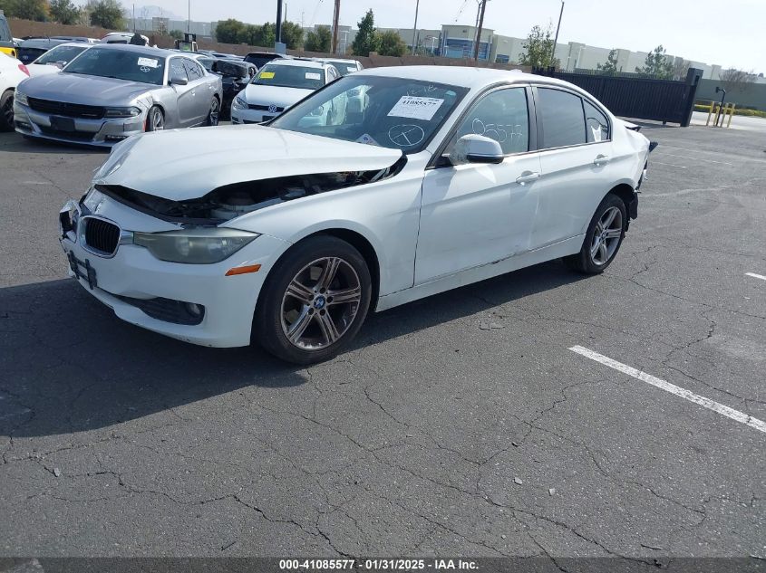 VIN WBA3B1G53ENS80681 2014 BMW 3 Series, 320I no.2