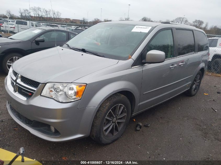 VIN 2C4RDGCG1HR624470 2017 DODGE GRAND CARAVAN no.2