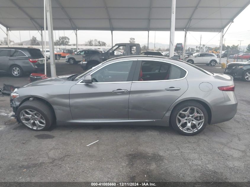 VIN ZARFAECN9J7578771 2018 Alfa Romeo Giulia, Ti Rwd no.15