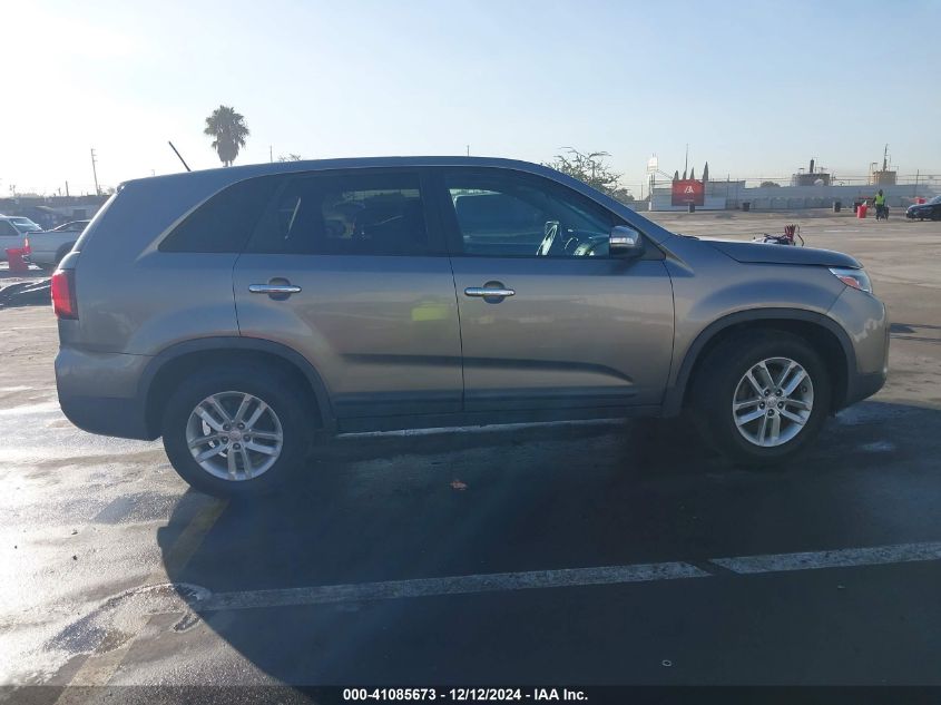 2014 Kia Sorento Lx VIN: 5XYKT3A64EG469629 Lot: 41085673