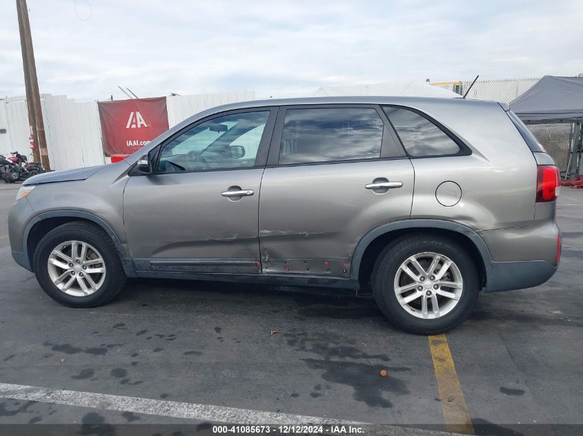 2014 Kia Sorento Lx VIN: 5XYKT3A64EG469629 Lot: 41085673