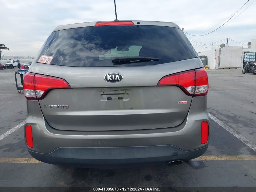 2014 Kia Sorento Lx VIN: 5XYKT3A64EG469629 Lot: 41085673