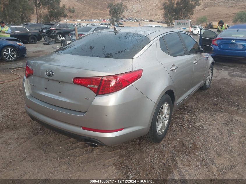 VIN KNAGM4A7XD5401549 2013 KIA OPTIMA no.4