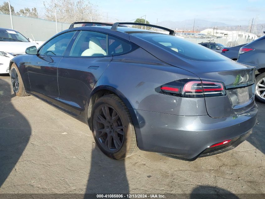 VIN 5YJSA1E50NF482719 2022 Tesla Model S, Dual Moto... no.3