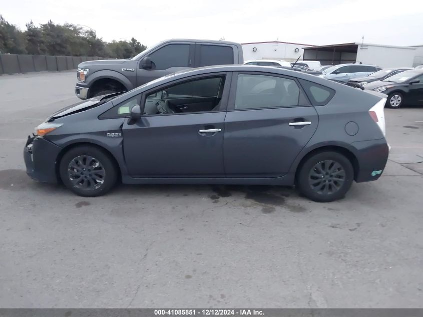 2014 Toyota Prius Plug-In VIN: JTDKN3DP8E3054655 Lot: 41085851