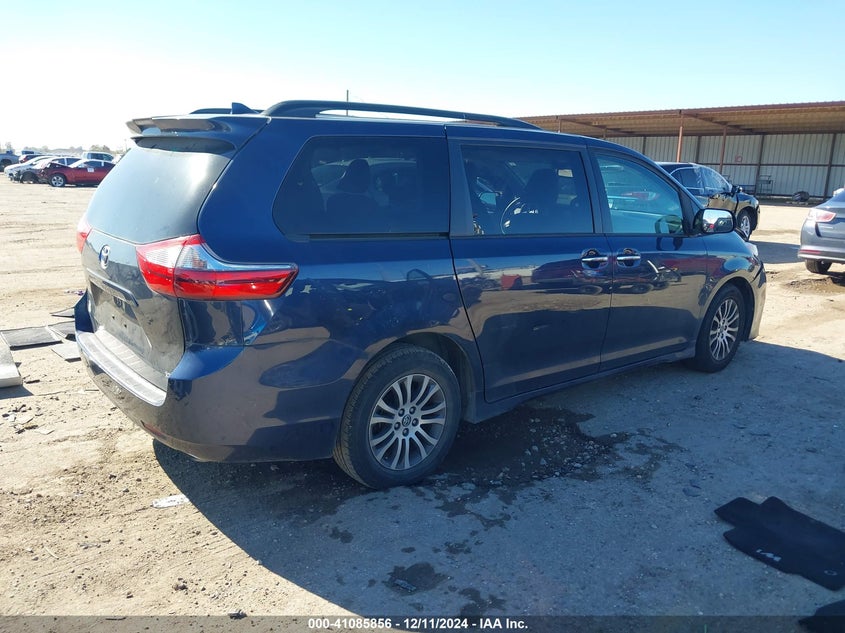 Vin: 5tdyz3dc1ls033749, lot: 41575949, toyota sienna xle 20204