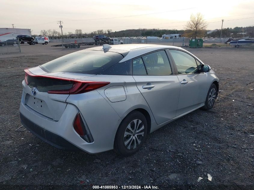 VIN JTDKAMFP1N3214650 2022 Toyota Prius, Prime LE no.4