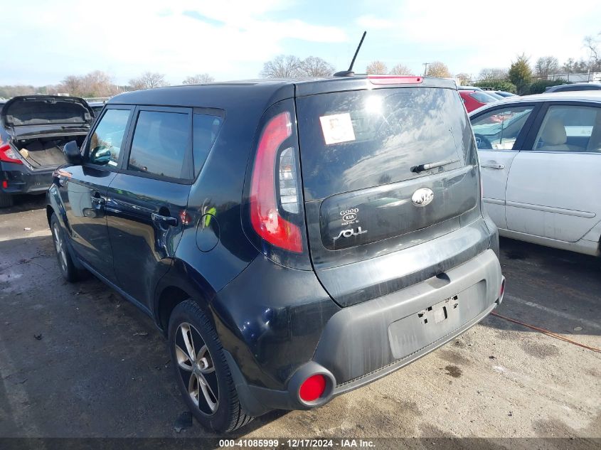 VIN KNDJN2A23E7726144 2014 KIA SOUL no.3