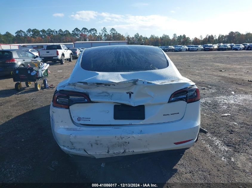 2022 Tesla Model 3 VIN: 5YJ3E1EB7NF114939 Lot: 41086017