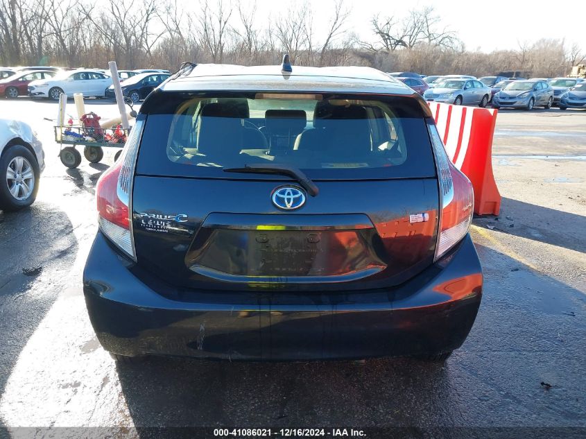 2015 Toyota Prius C VIN: JTDKDTB39F1105239 Lot: 41086021