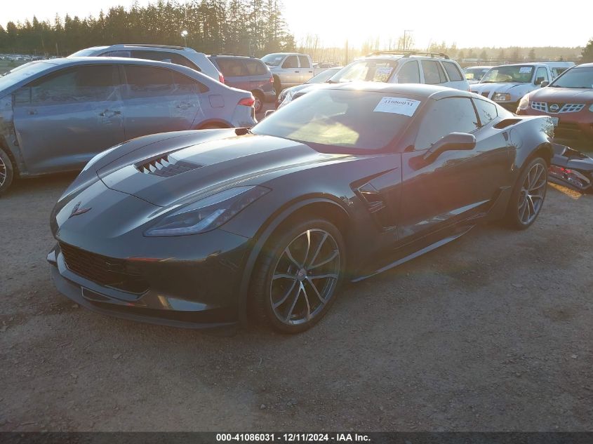 VIN 1G1YX2D75K5101681 2019 CHEVROLET CORVETTE no.2