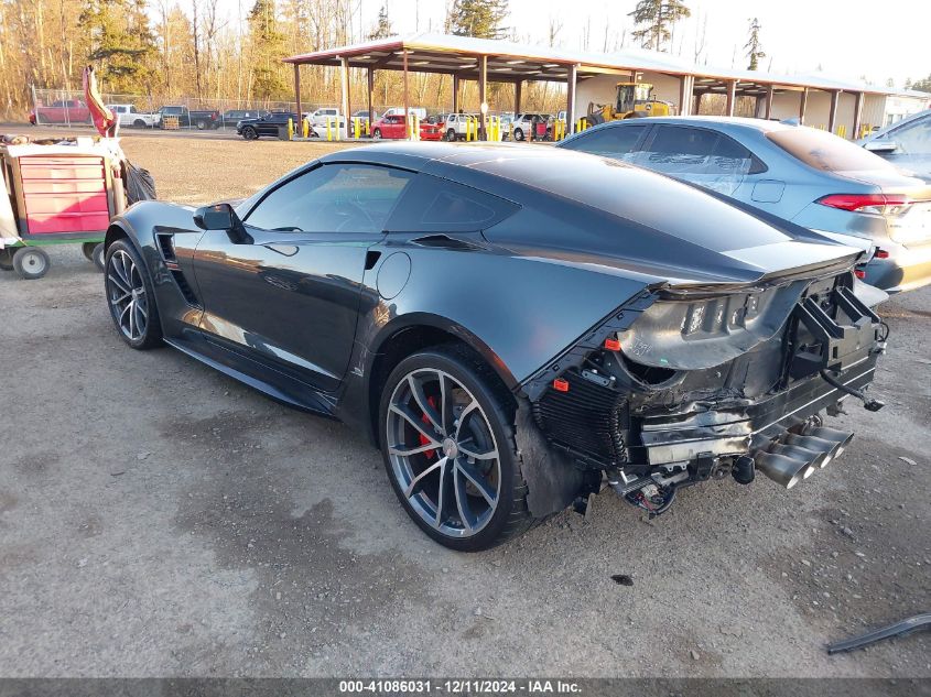 VIN 1G1YX2D75K5101681 2019 CHEVROLET CORVETTE no.3