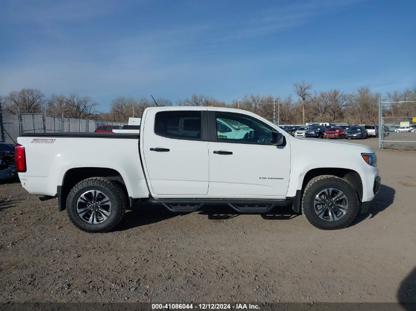 2021 Chevrolet Colorado 4Wd Short Box Z71 VIN: 1GCGTDEN3M1234781 Lot: 41086044