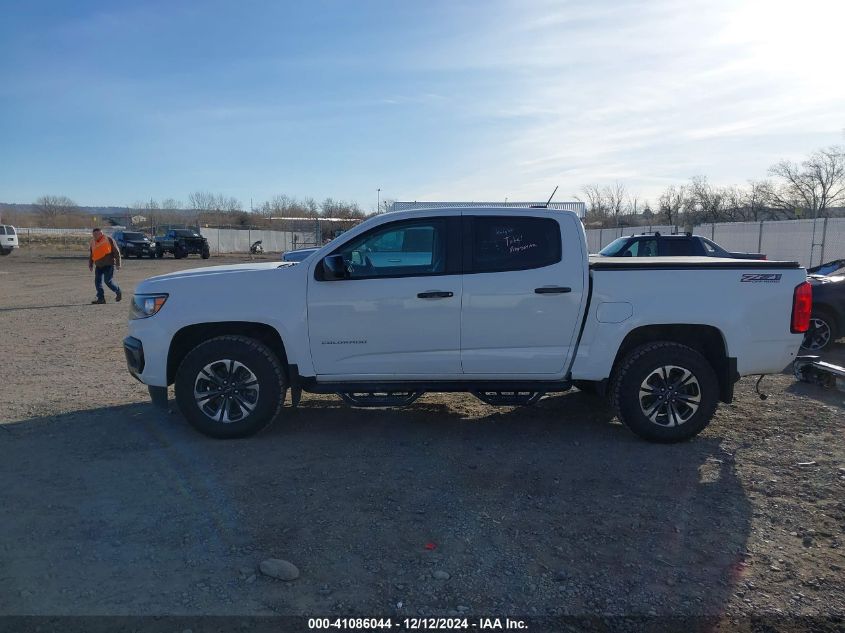 2021 Chevrolet Colorado 4Wd Short Box Z71 VIN: 1GCGTDEN3M1234781 Lot: 41086044