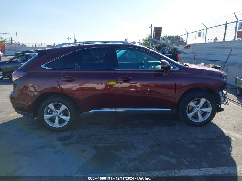 VIN 2T2BK1BA4DC179567 2013 Lexus RX, 350 no.14