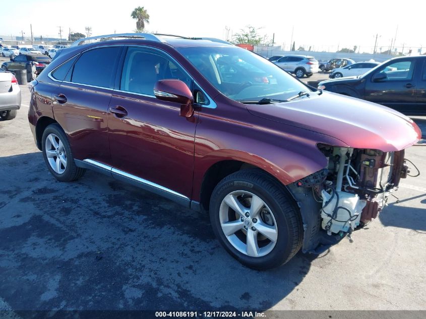 VIN 2T2BK1BA4DC179567 2013 Lexus RX, 350 no.1