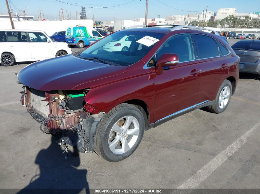 VIN 2T2BK1BA4DC179567 2013 Lexus RX, 350 no.2