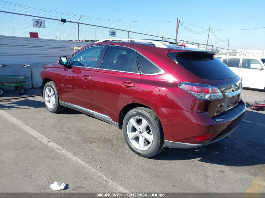 VIN 2T2BK1BA4DC179567 2013 Lexus RX, 350 no.3