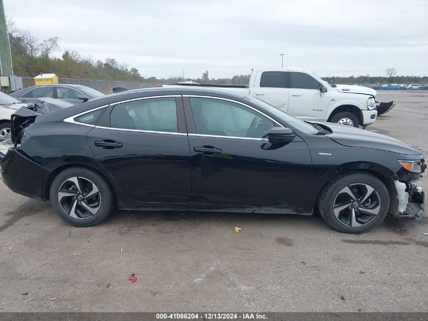 2022 Honda Insight Ex VIN: 19XZE4F59NE001455 Lot: 41086204