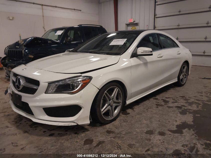 VIN WDDSJ4EB8EN065394 2014 Mercedes-Benz CLA 250 no.2